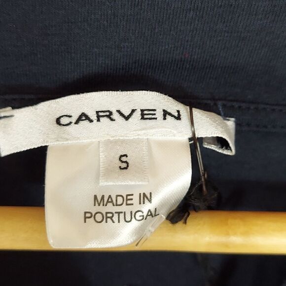 Carven Robe Short Sleeve Marine Dress Sz S NWT - Picture 5 of 8